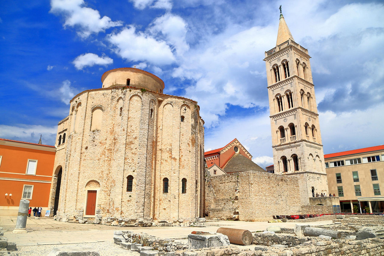 The Church of St. Donatus in Zadar, Croatia