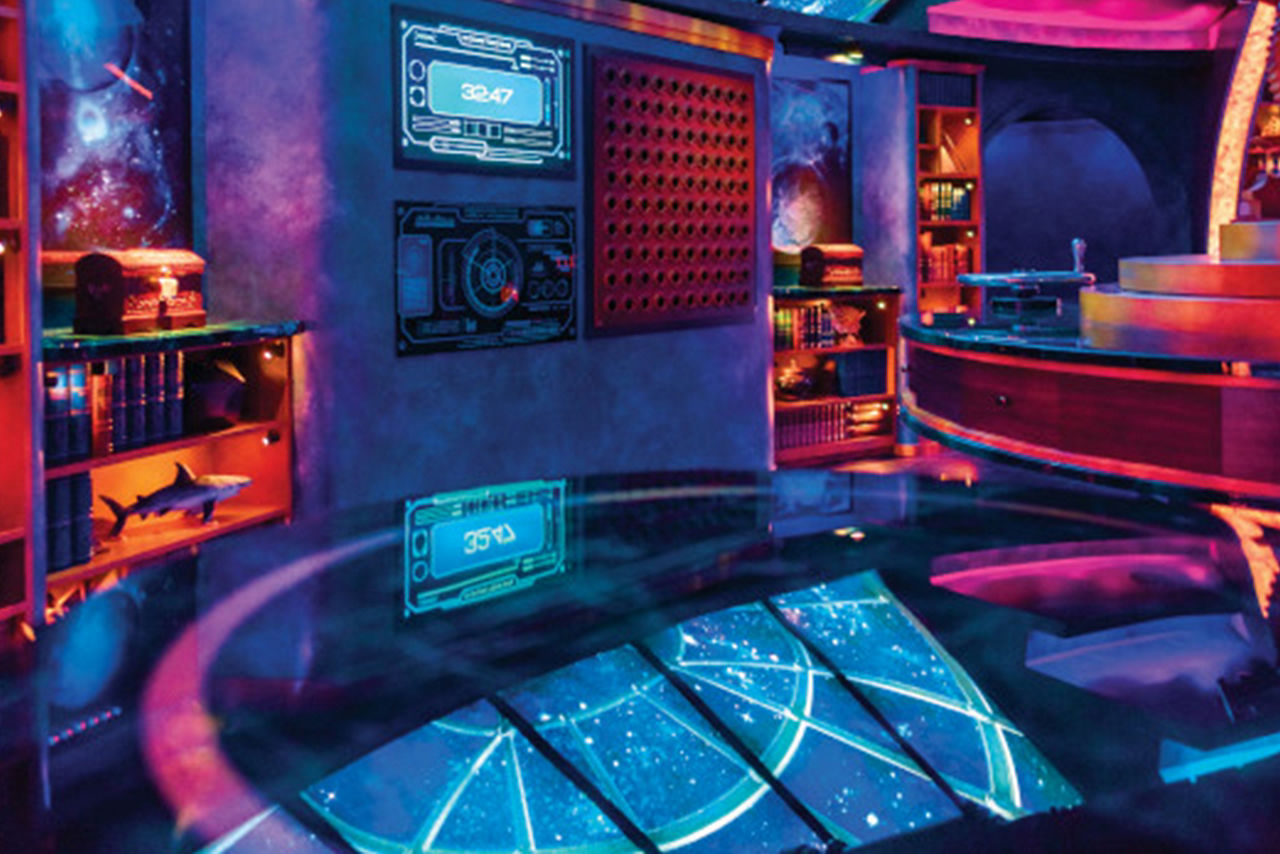 Escape Room Observatorium Panel