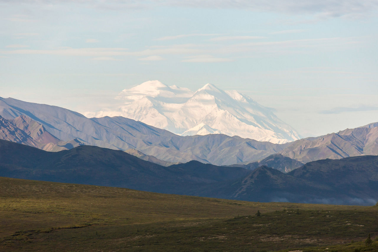 Alaska Denali Mountains Glacier
