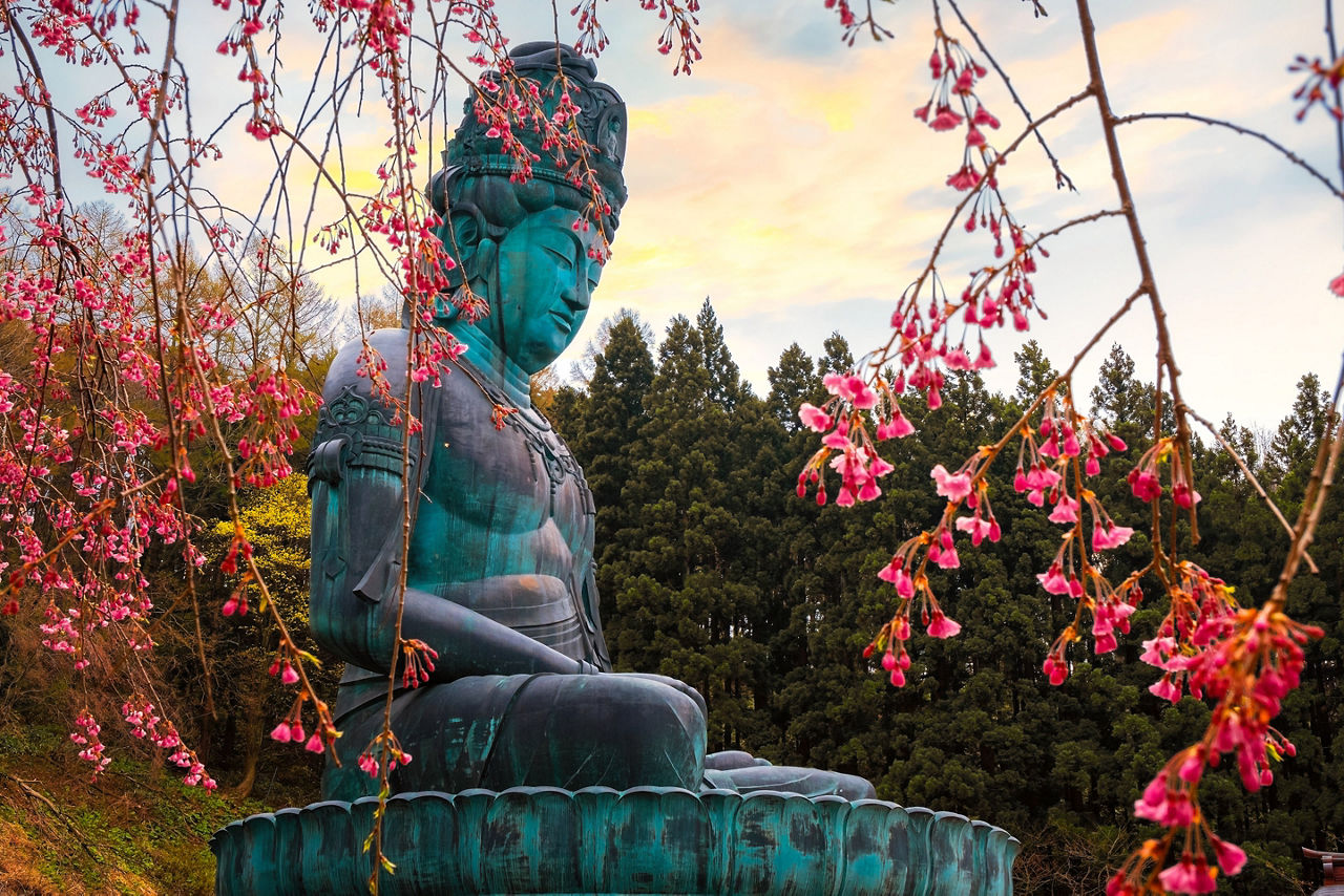 Aomori Japan Seiryuji Big Buddha Statue