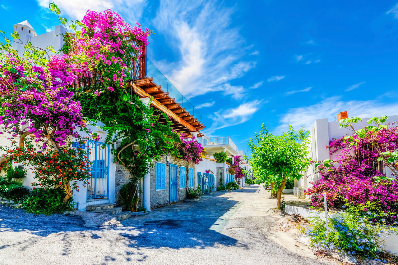 Street view in Bodrum, Turkey