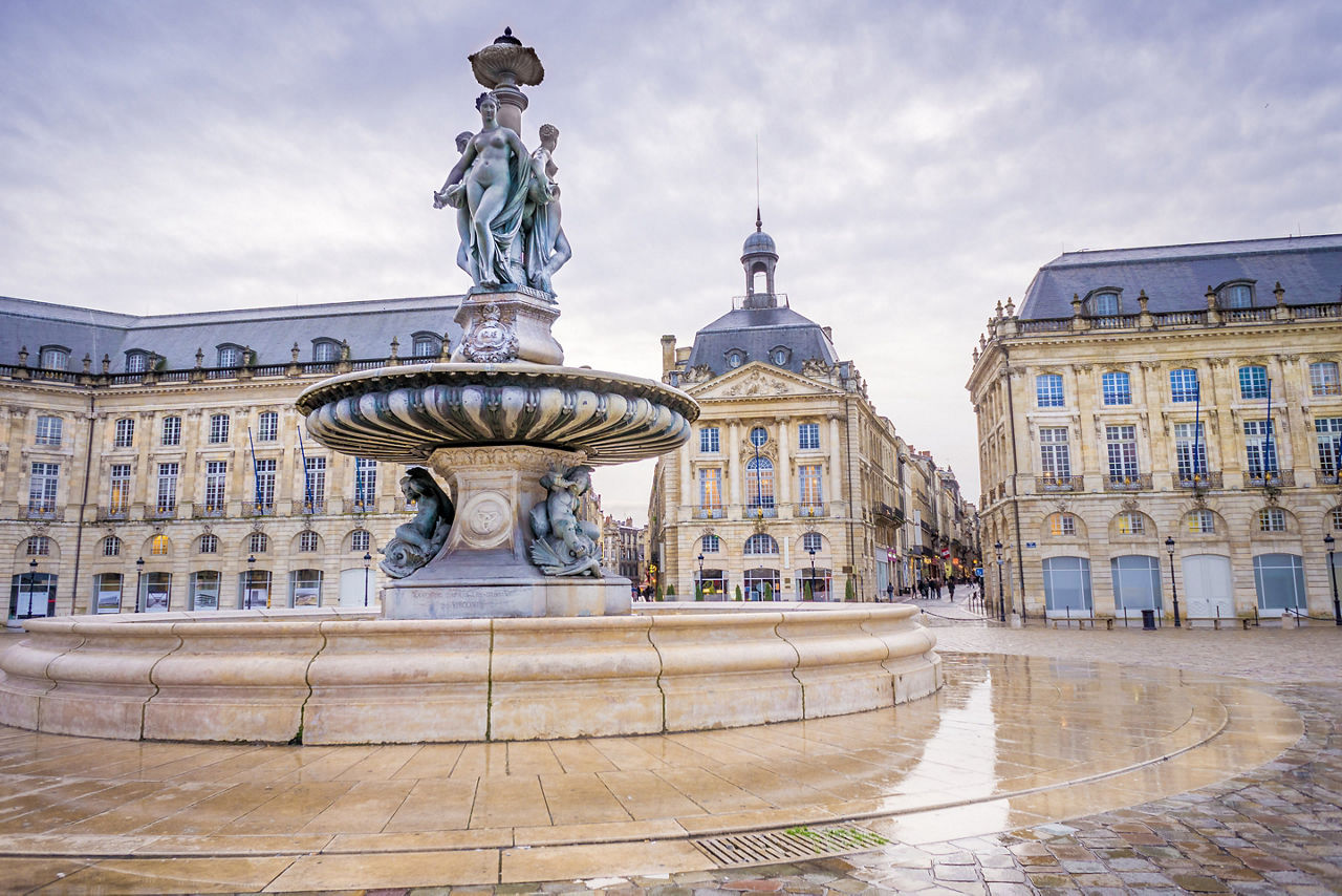 France Bordeaux Place De La Bourse 