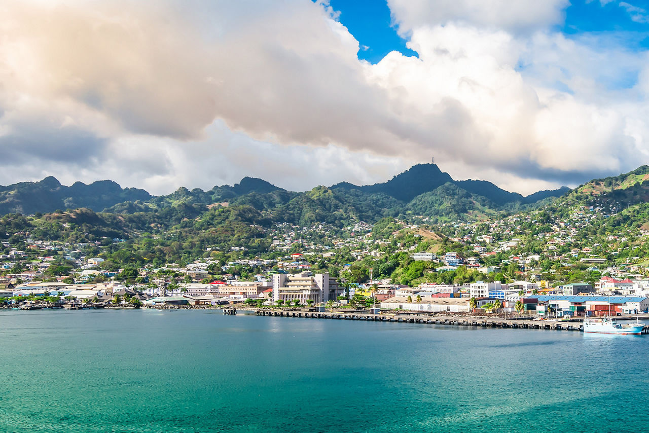 Kingstown St. Vincent Coast