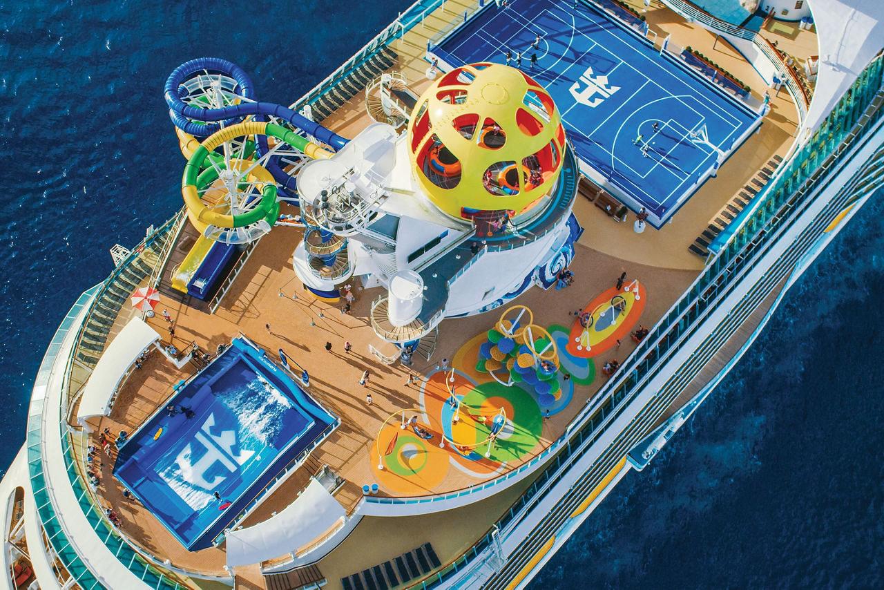 Mariner of the Seas Aft Flowrider