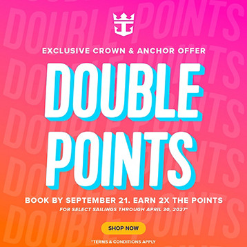 Crown and Anchor Double Points Banner, English
