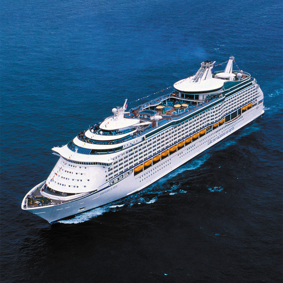 Explorer of the Seas, Aerial View, South Pacific and Alaska Cruise