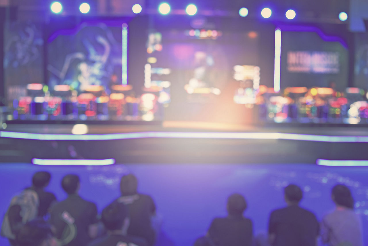 Audience Participating at the Game Show