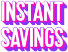 instant savings lock up opt