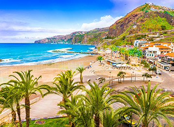 Ribeira Brava town, Madeira island, Portugal