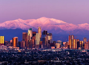 los angeles skyline sunset 342 537