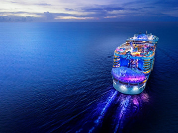 november caribbean cruise deals back aerial view utopia of the seas at night hp jumbotron 1920 1080