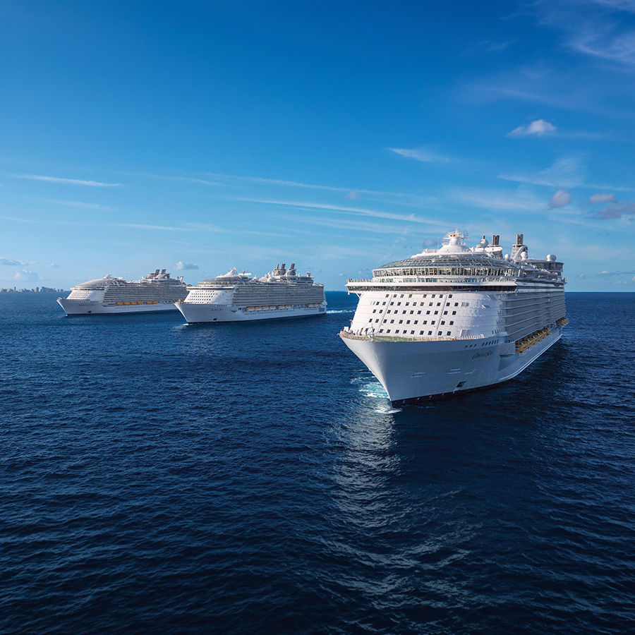 Oasis Class, Oasis of the Seas, Aerial Full Ship