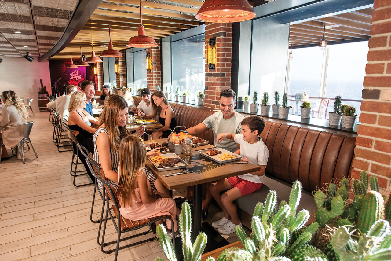 Oasis Class, Oasis of the Seas, Portside BBQ Family Dinne