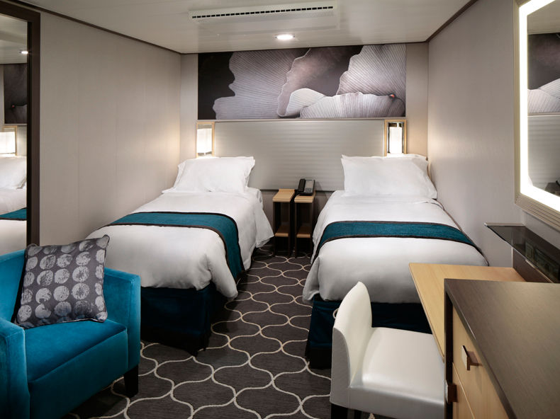 Interior Stateroom Cat. Q - Room #9671 Deck 9 Aft Starboard
Harmony of the Seas - Royal caribbean International