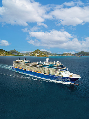 Celebrity Reflection en el Caribe. 