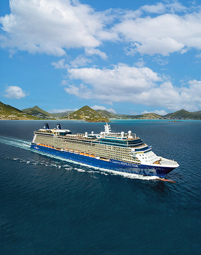 Celebrity Reflection in the Caribbean. 