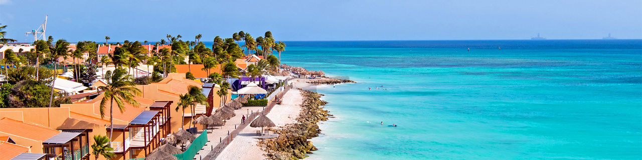 Druif Beach Coast Line, Oranjestad, Aruba