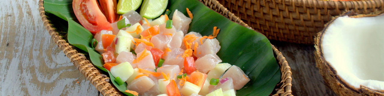 Bora Bora, French Polynesia, Tuna Salad
