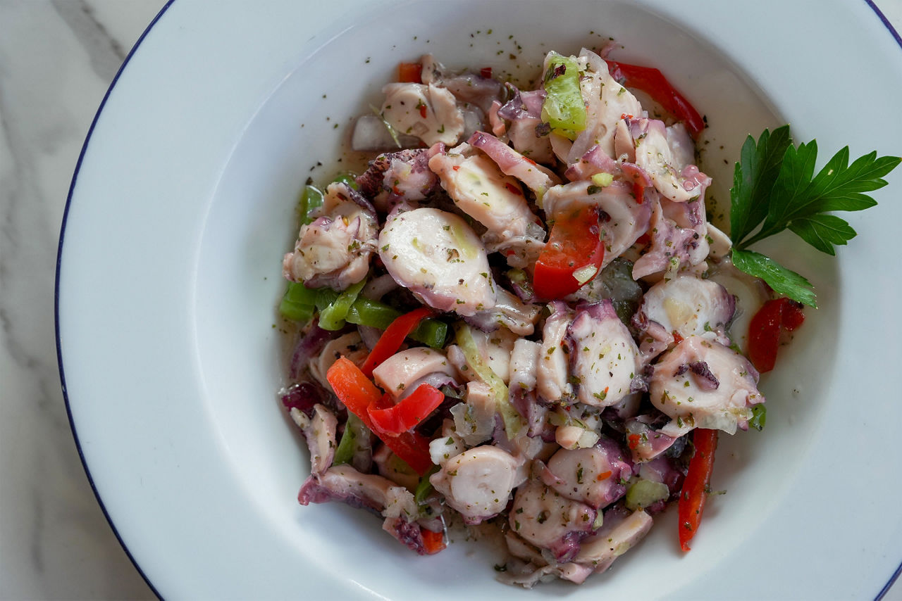 Ceviche de Pulpo