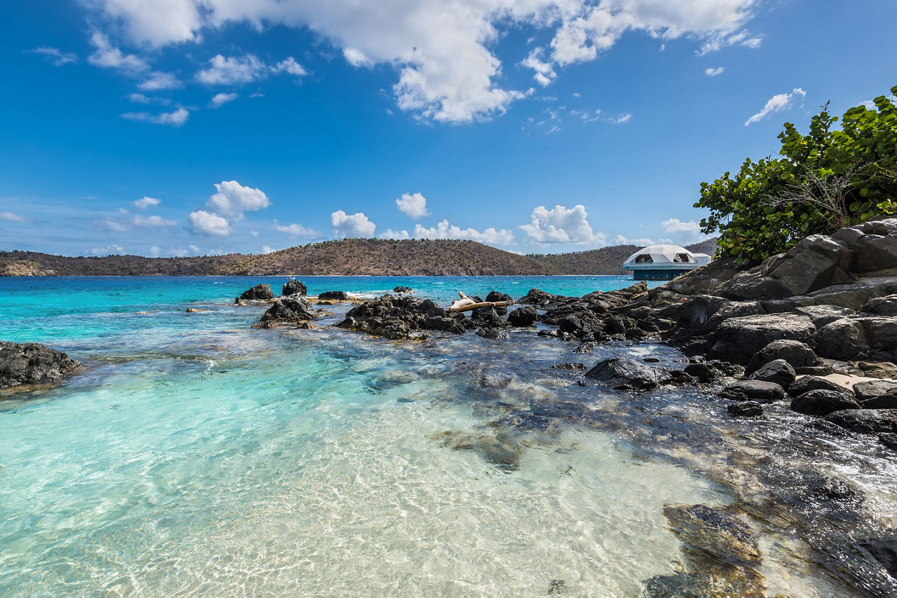 Coki Beach at St Thomas