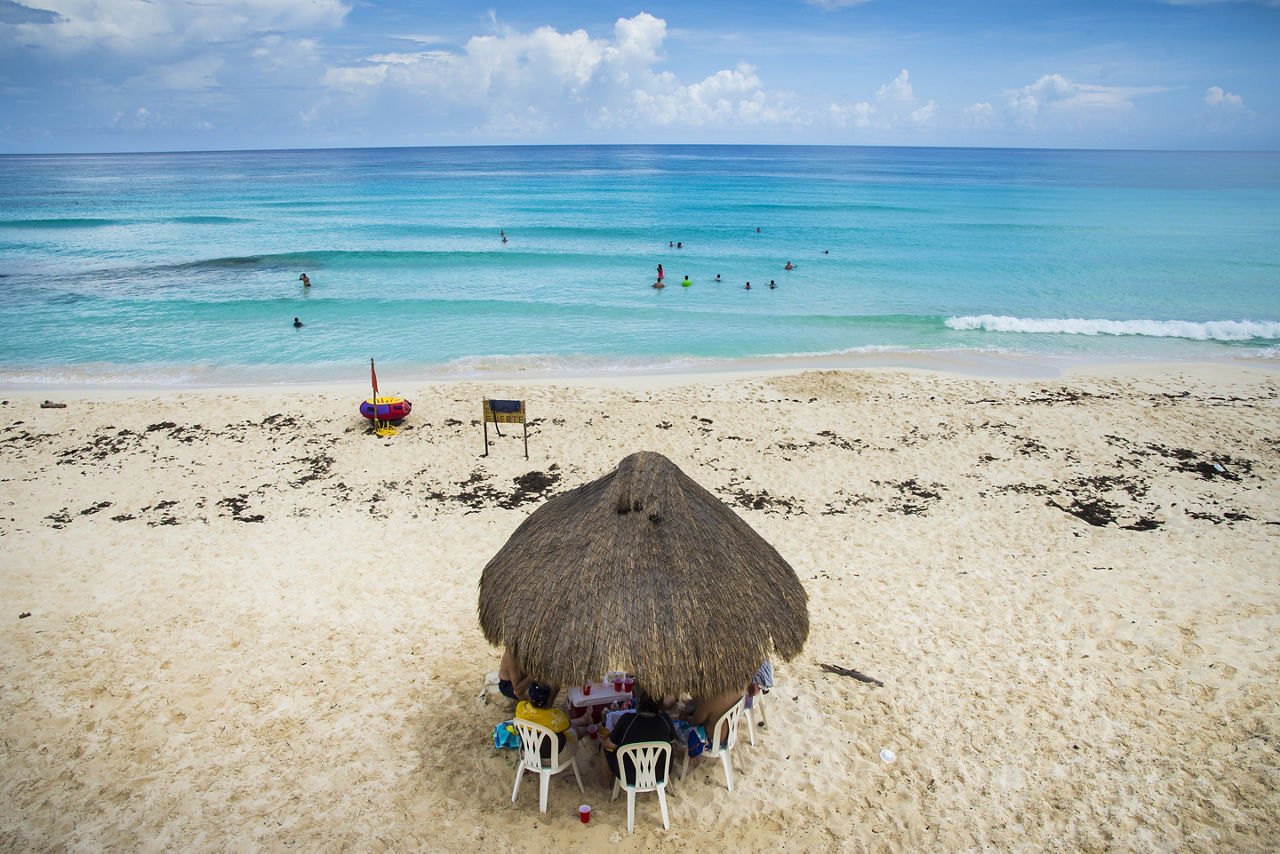Cozumel island. Mexico, Playa Cosmica