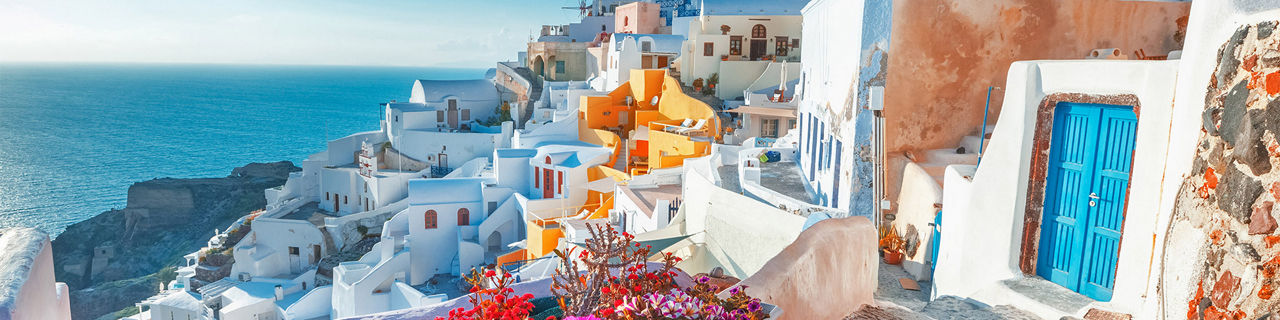 Greece Fira Principal Town View