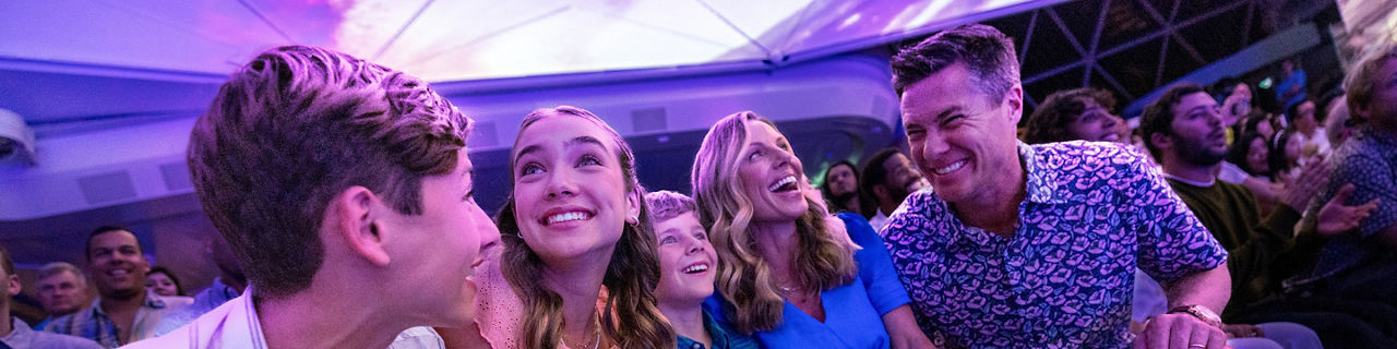 AquaDome Family Enjoying Performance