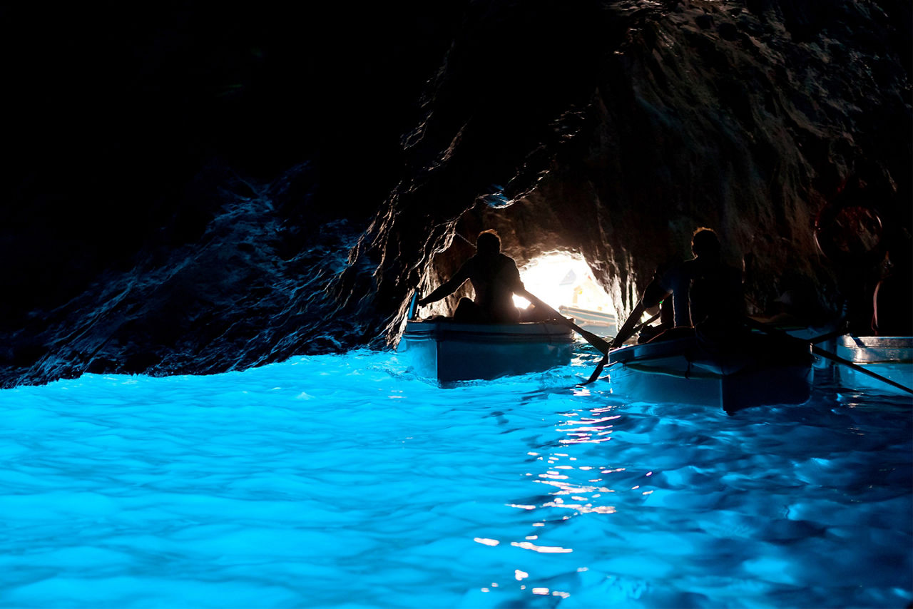 Italy Capri Blue Grotto Boat Tour