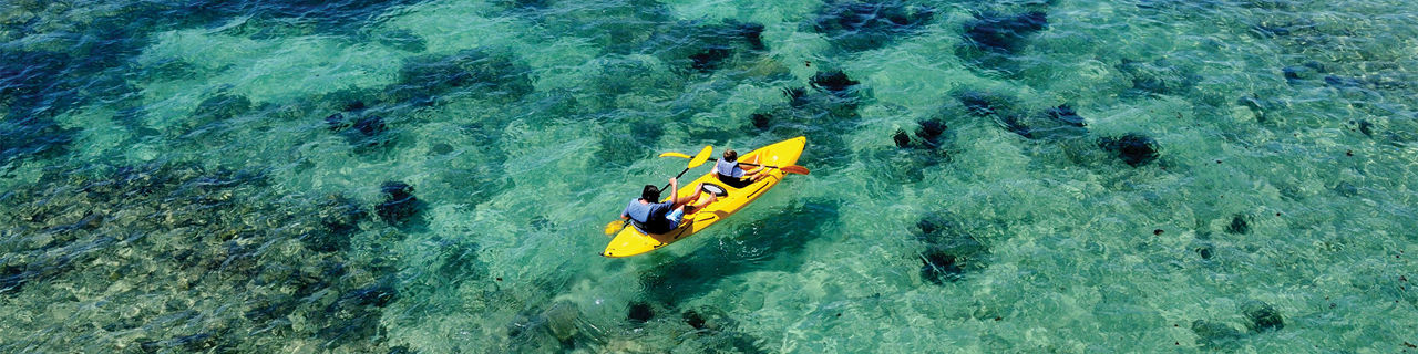 Kayaking the crystlal blue waters, Bermuda