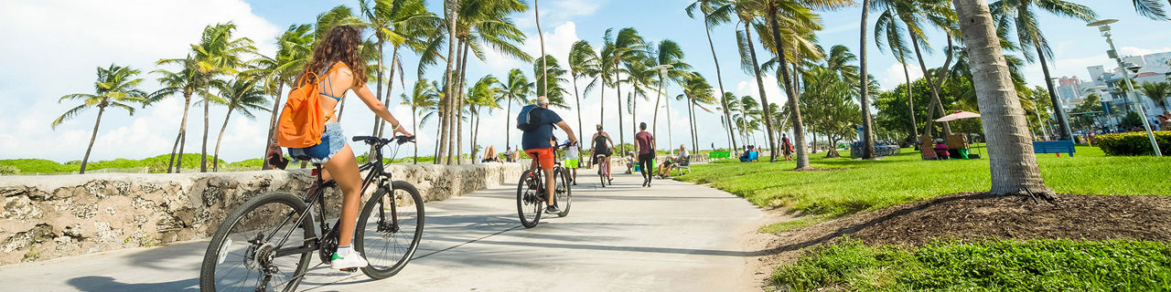 Miami Florida Ocean Drive Bike Ride