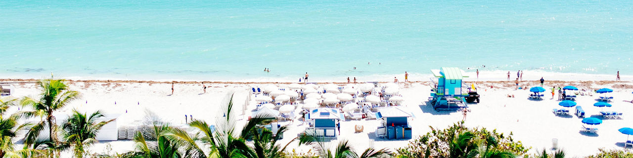 Sunny Day South Beach Clear Water, Miami, Florida