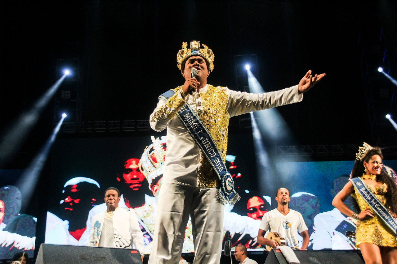 Momo King at the Carnival of Brazil 2015