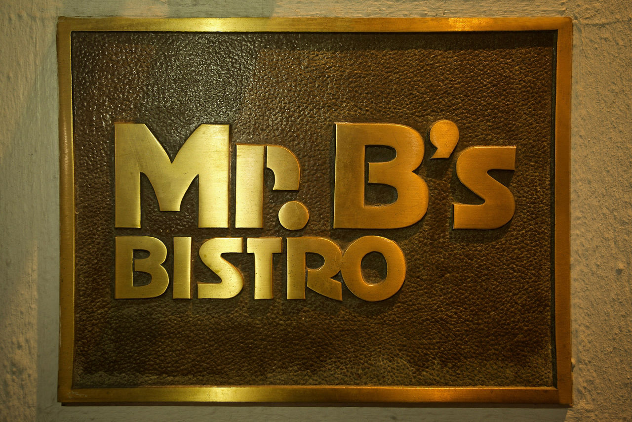 Mr. B's Bistro Signage