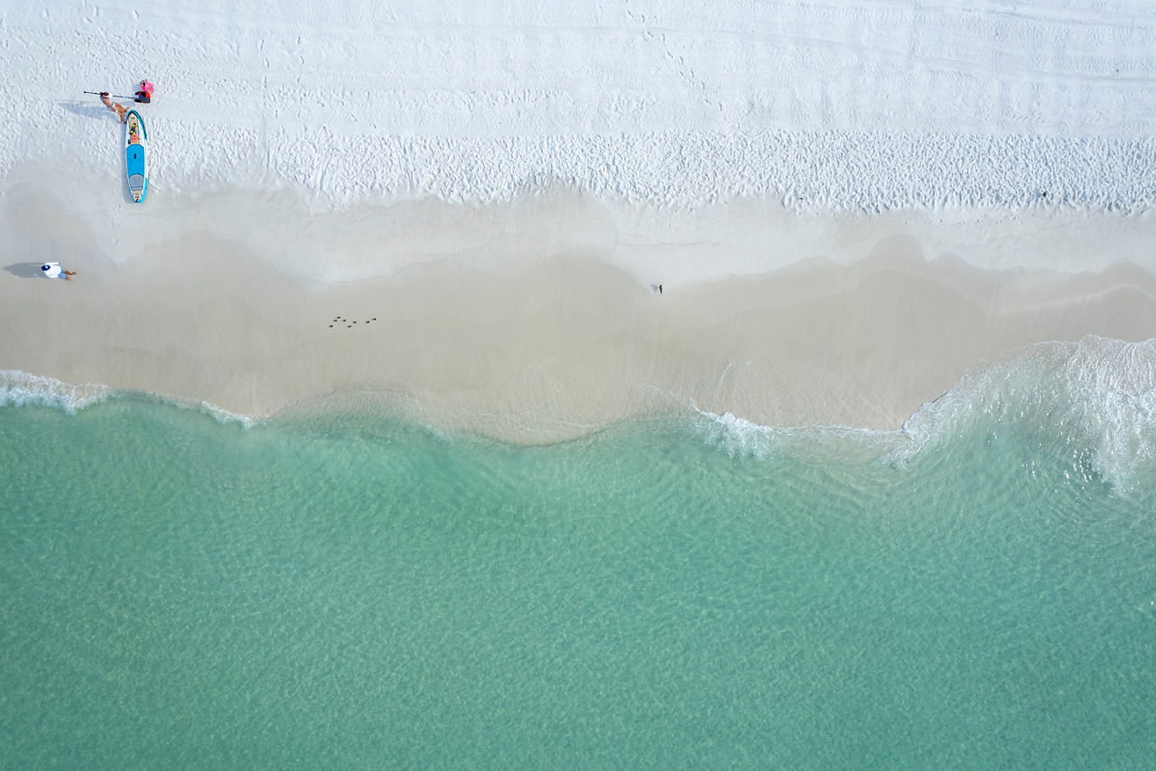 Navarre Beach Florida Sana Rosa Island Aerial View 