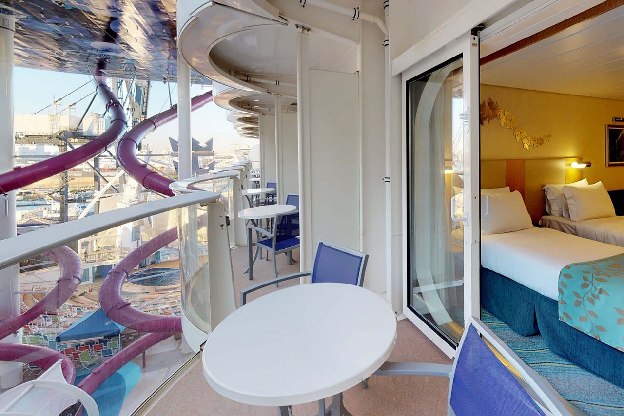 Oasis Cruise Rooms Boardwalk View Balcony 