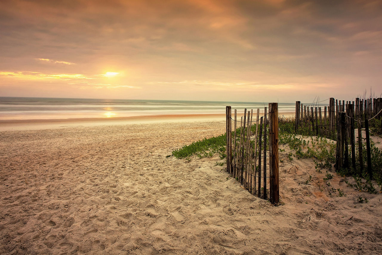 Ormond beach scene. Florida, USA