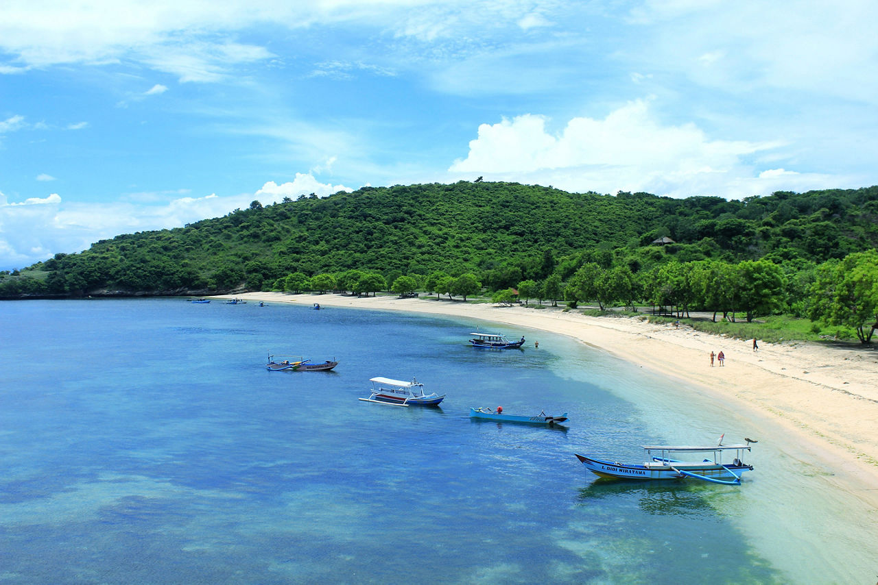 Pink Tangsi Beach Indonesia
