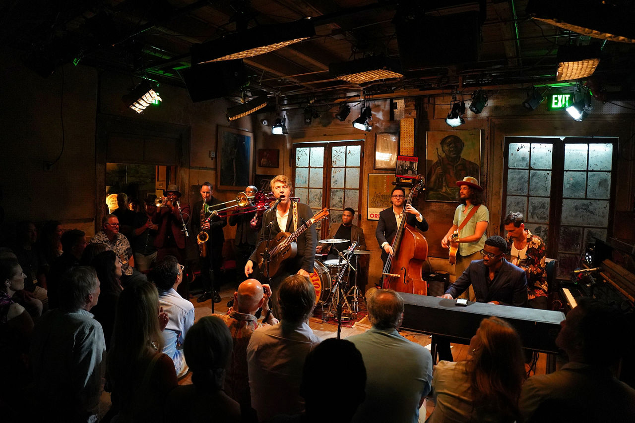 Preservation Hall Jazz Band at Preservation Hall in New Orleans, Louisiana 