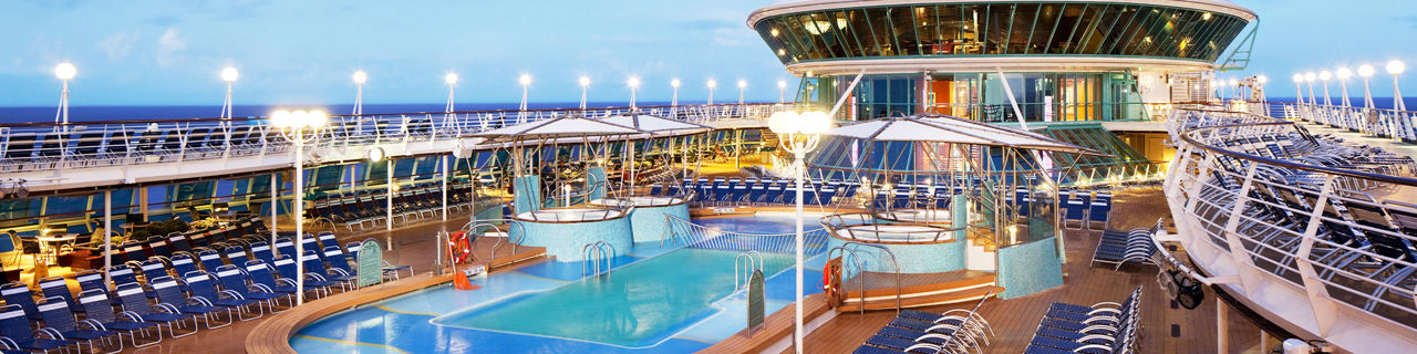 Rhapsody of the Seas Pool Deck