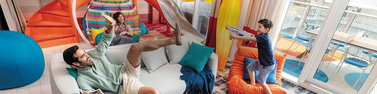 Royal Caribbean Ultimate Family Suite Living Room