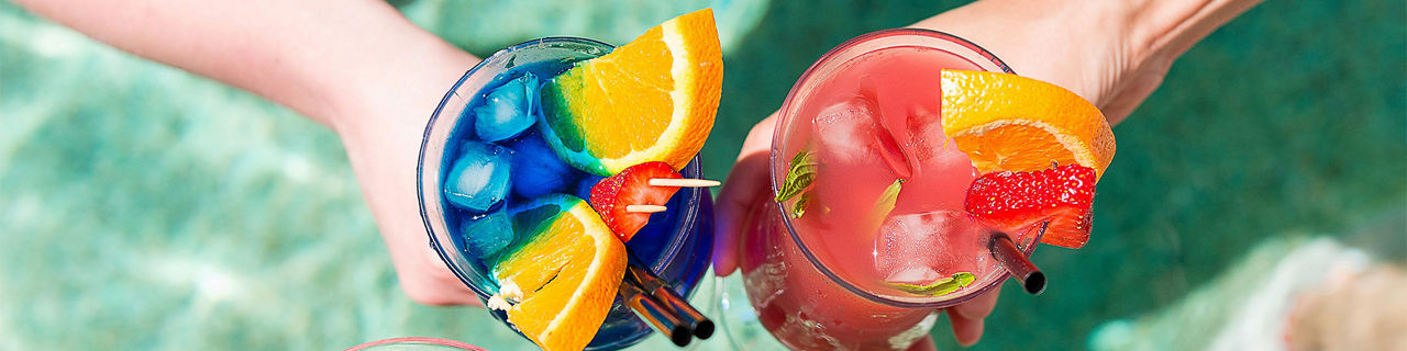 Solarium Tropical Cocktails