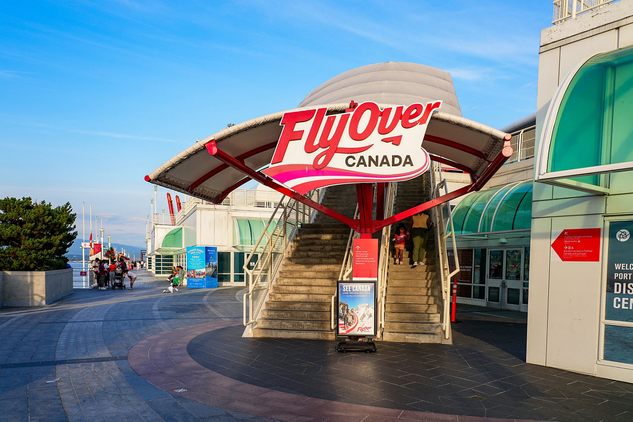 Stairway to FlyOver Canada,