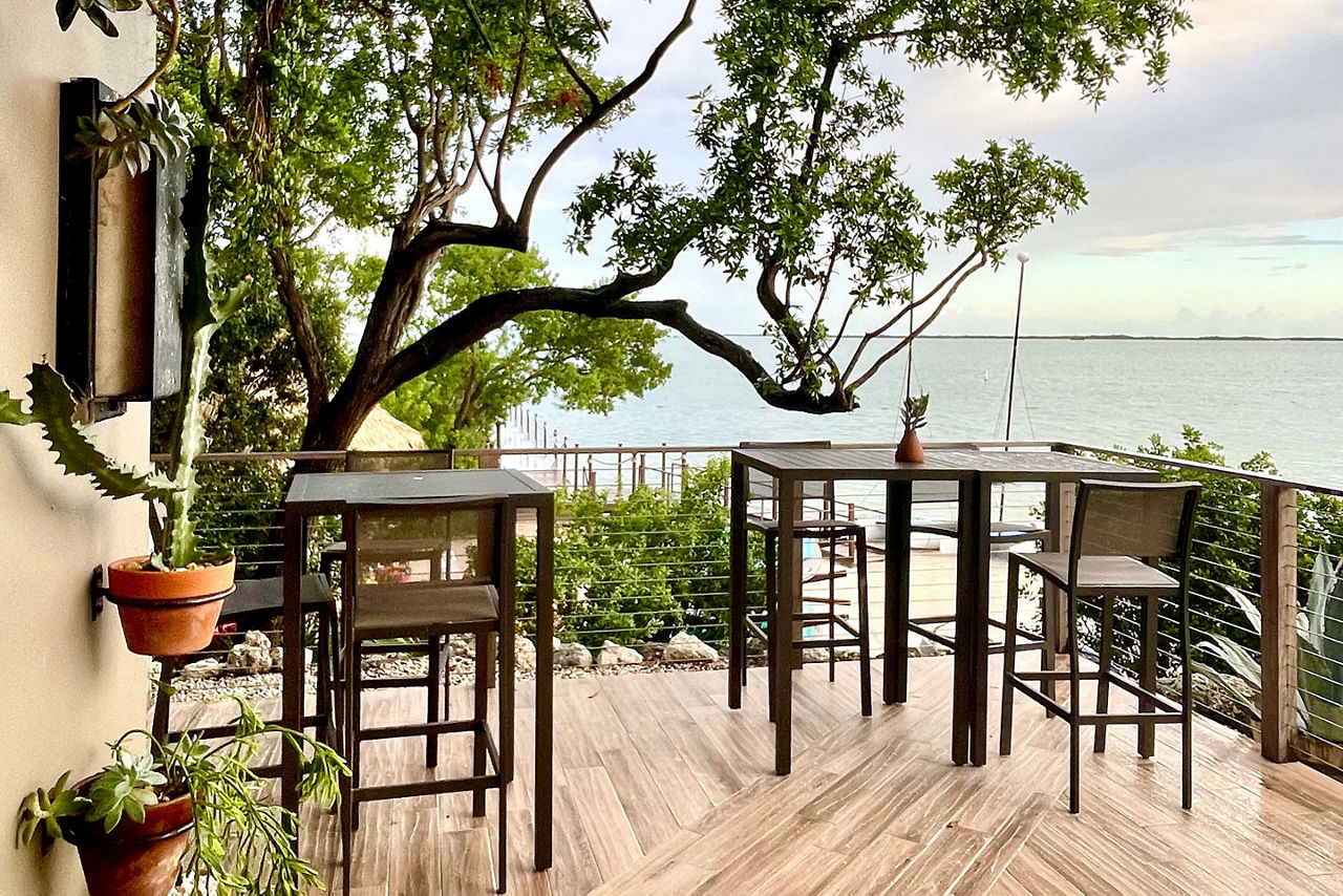 Stunning outdoor design at Baker's Cay Resort. 