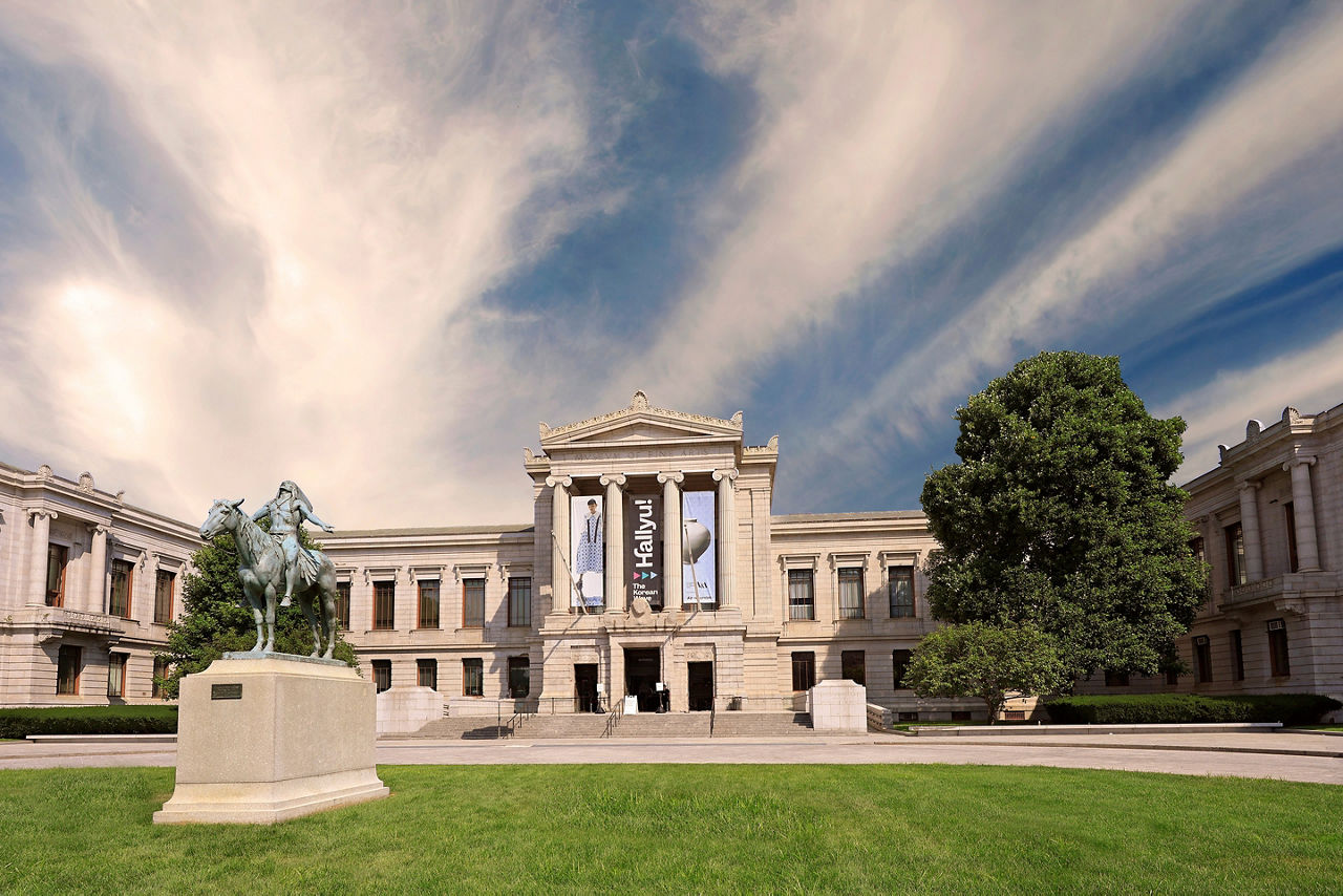 The Museum of Fine Arts in Boston, Massachusetts