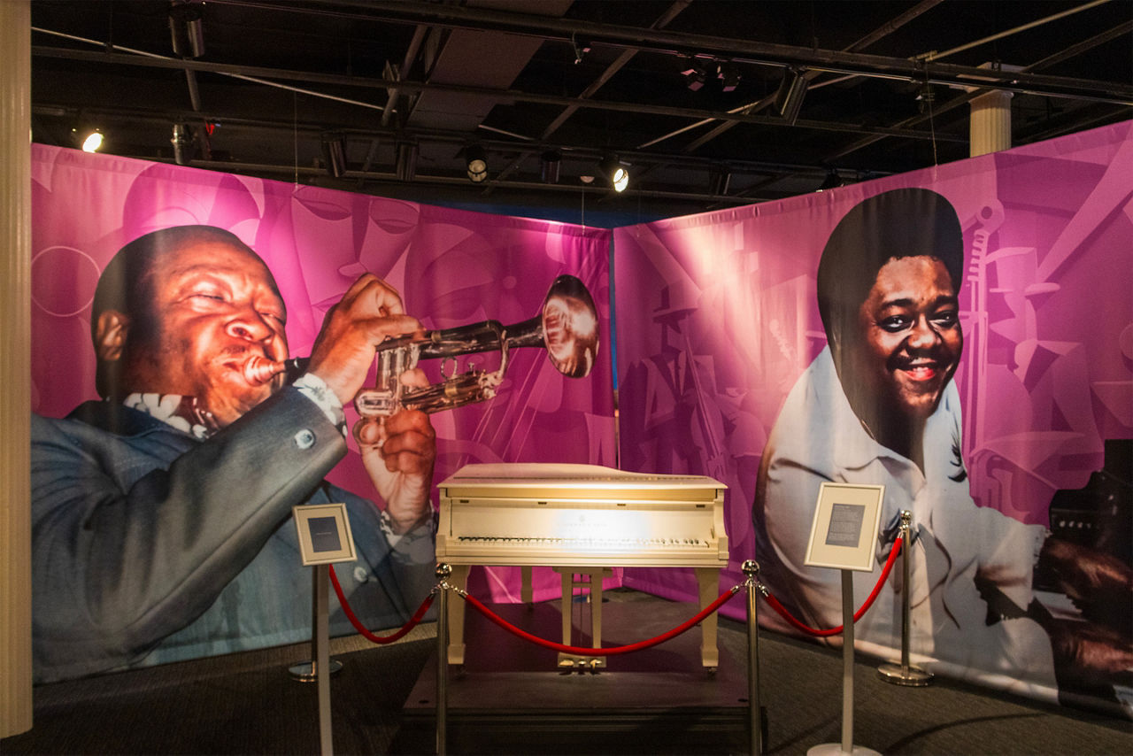 The New Orleans Jazz Museum in the French Quarter
