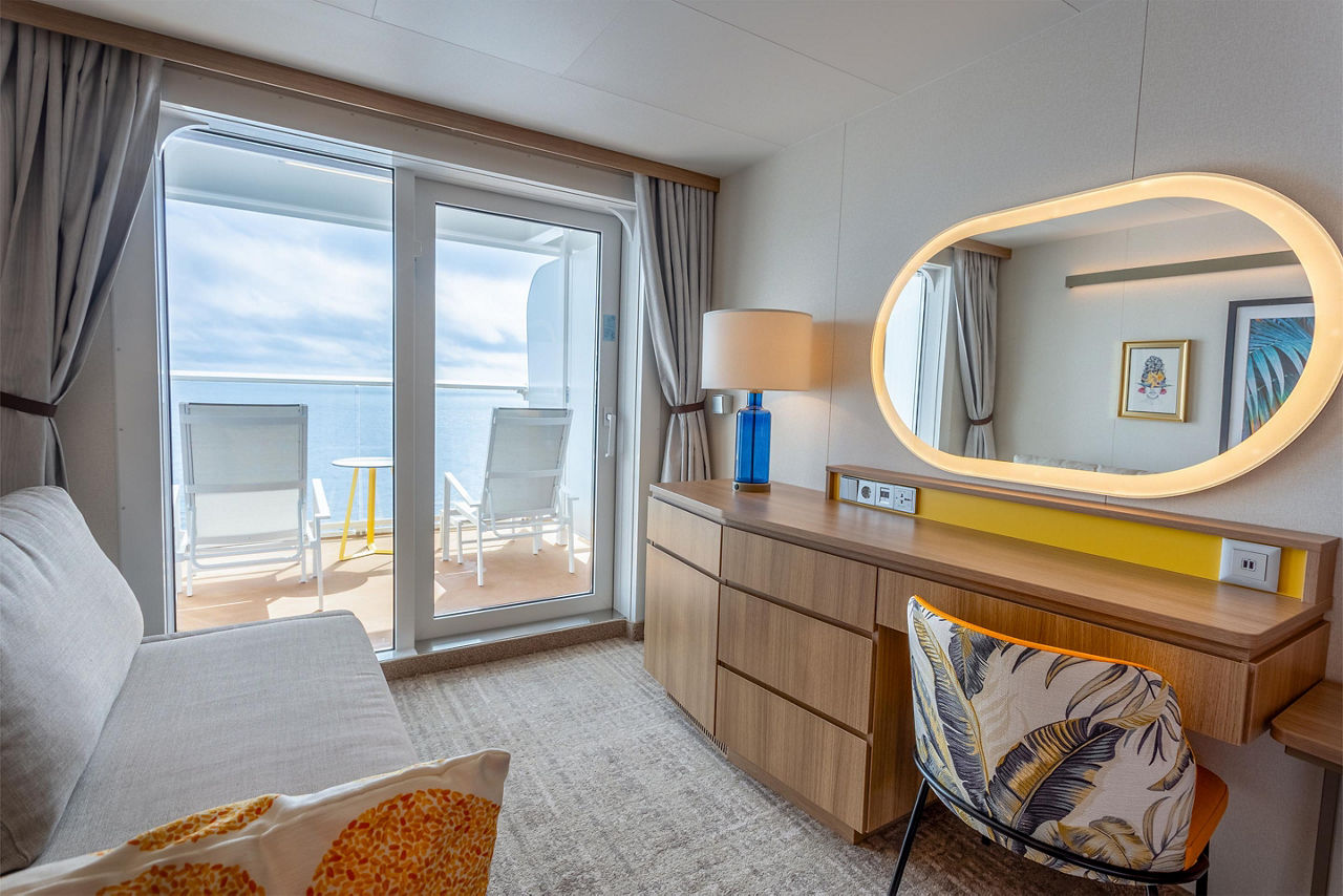 Ocean View with Large Balcony