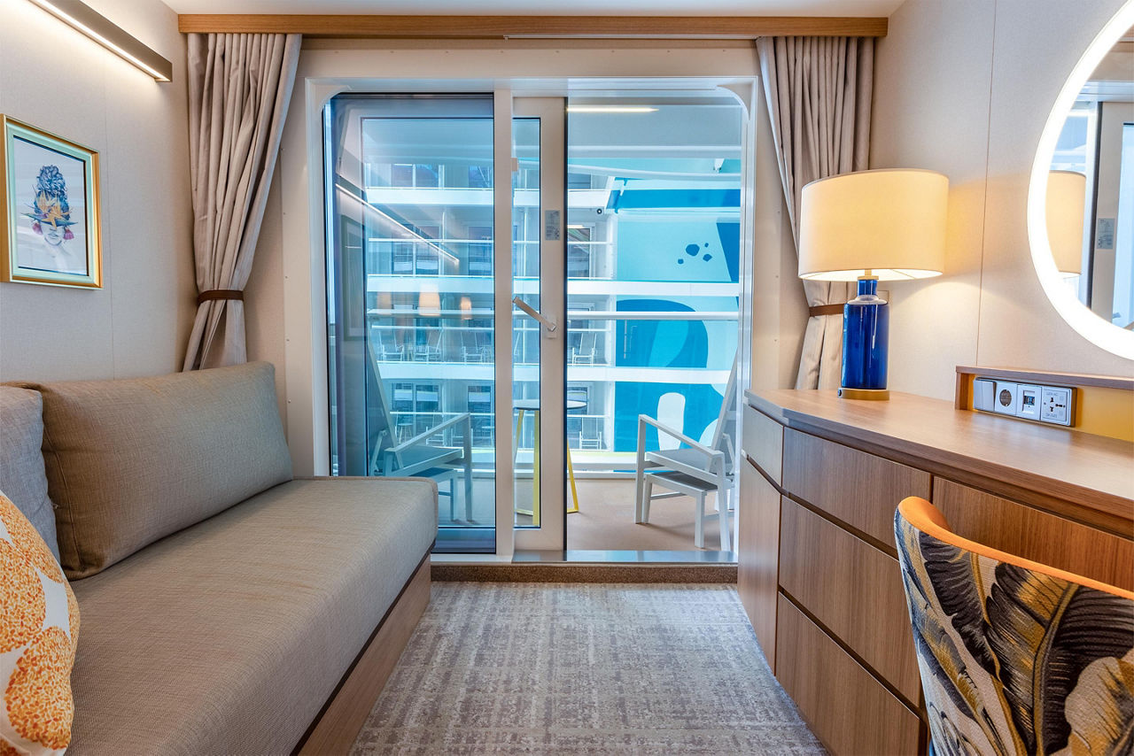 Surfside Family View Balcony