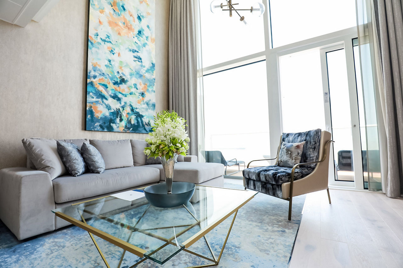 Spectrum of the Seas Loft Suite Living Room Ocean View