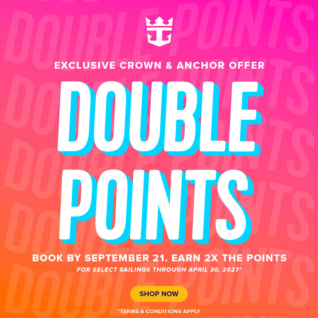 Crown and Anchor Double Points Banner