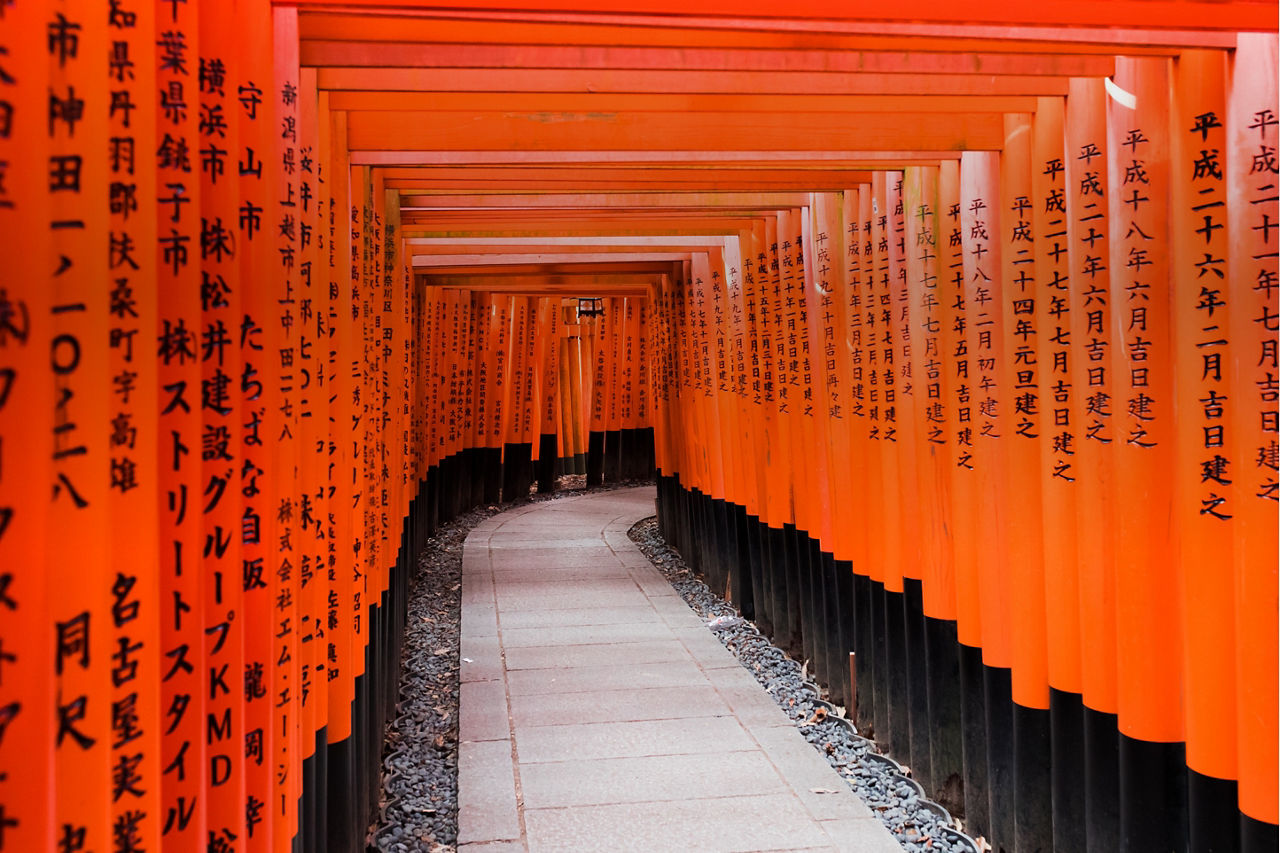 Kyoto, Japan Orange Path